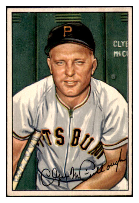 1952 Bowman Baseball #099 Clyde Mccullough Pirates EX-MT 434945