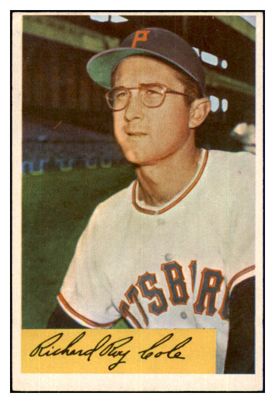 1954 Bowman Baseball #027 Dick Cole Pirates EX-MT 434972