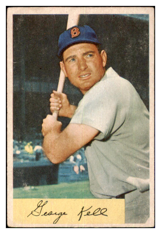 1954 Bowman Baseball #050 George Kell Red Sox VG-EX 434978