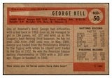 1954 Bowman Baseball #050 George Kell Red Sox VG-EX 434978