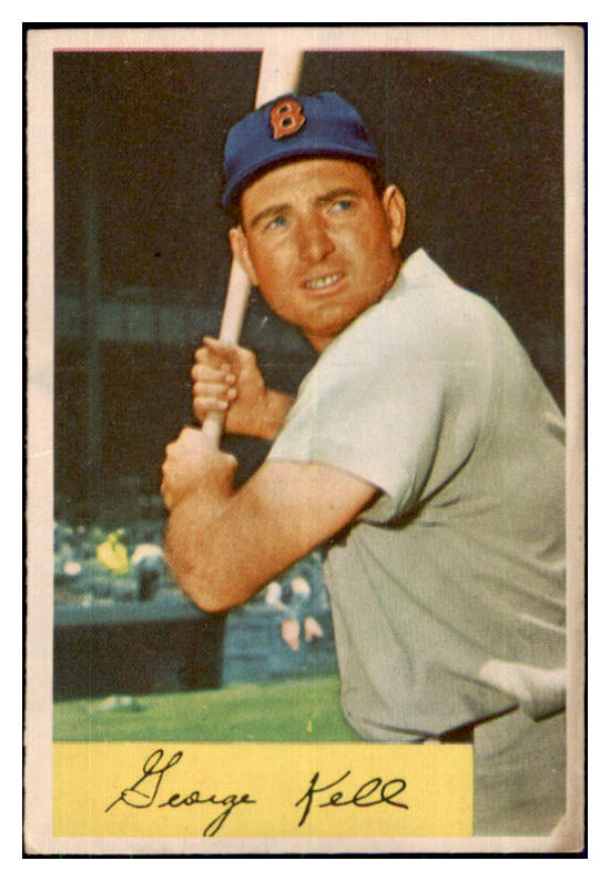 1954 Bowman Baseball #050 George Kell Red Sox VG 434995