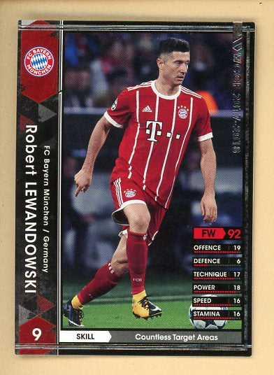 2017 Panini #095 Robert Lewandowski Bayern Munich 435363