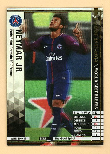 2017 Panini #WBE10 Neymar Jr. Barcelona 435371