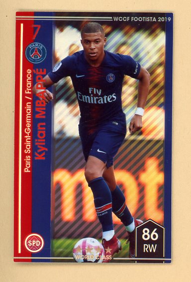 2018 Panini #F19 Kylian Mbappe PSG 435378