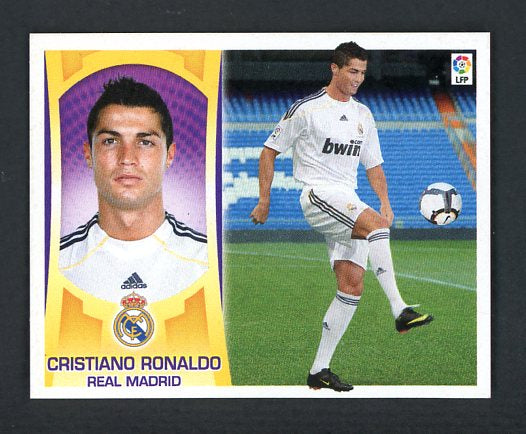 2009 Panini Stickers #002 Cristiano Ronaldo Real Madrid 435450