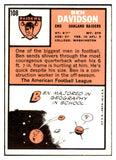 1966 Topps Football #108 Ben Davidson Raiders EX-MT 435500