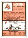 1966 Topps Football #046 George Blanda Oilers EX-MT 435501