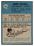 1964 Philadelphia #189 Bobby Mitchell Washington NR-MT 435512
