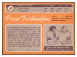 1970 Topps Football #080 Fran Tarkenton Giants EX-MT 435560