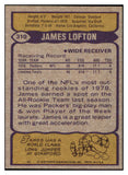 1979 Topps Football #310 James Lofton Packers EX-MT 435571