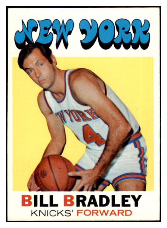 1971 Topps Basketball #002 Bill Bradley Knicks GD-VG 435587