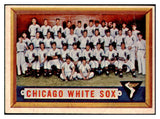 1957 Topps Baseball #329 Chicago White Sox Team VG-EX 435652