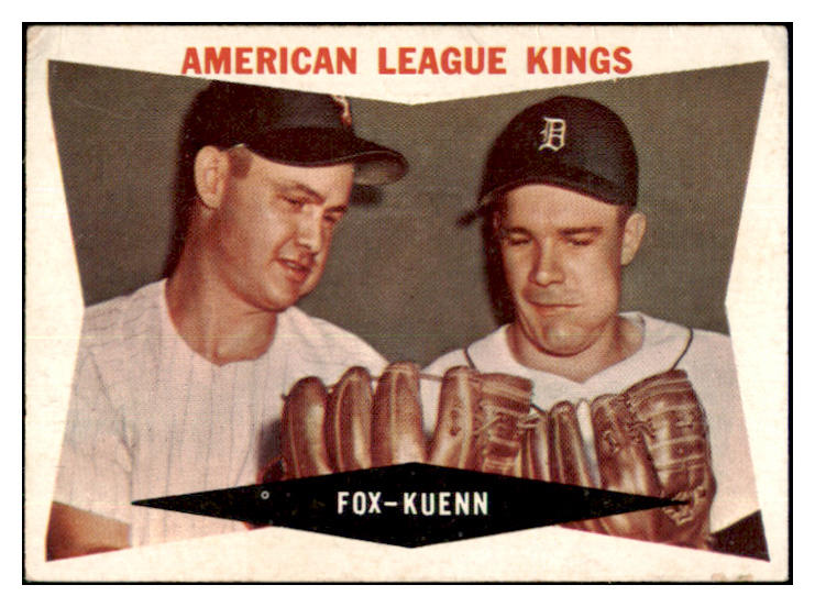 1960 Topps Baseball #429 Nellie Fox Harvey Kuenn VG-EX 435667