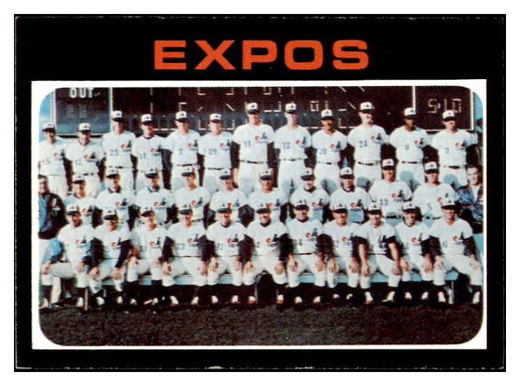 1971 Topps Baseball #674 Montreal Expos Team NR-MT 435754