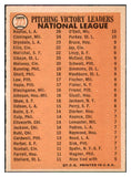 1966 Topps Baseball #223 N.L. Win Leaders Sandy Koufax EX-MT 435790