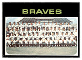 1971 Topps Baseball #652 Atlanta Braves Team EX 435800