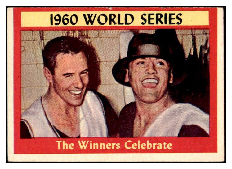 1961 Topps Baseball #313 World Series Summary Bill Mazeroski VG-EX 435830