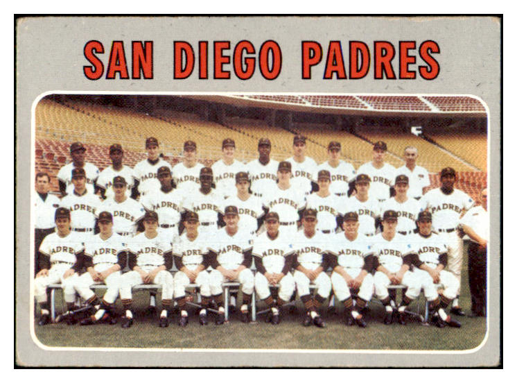 1970 Topps Baseball #657 San Diego Padres Team VG-EX 435849