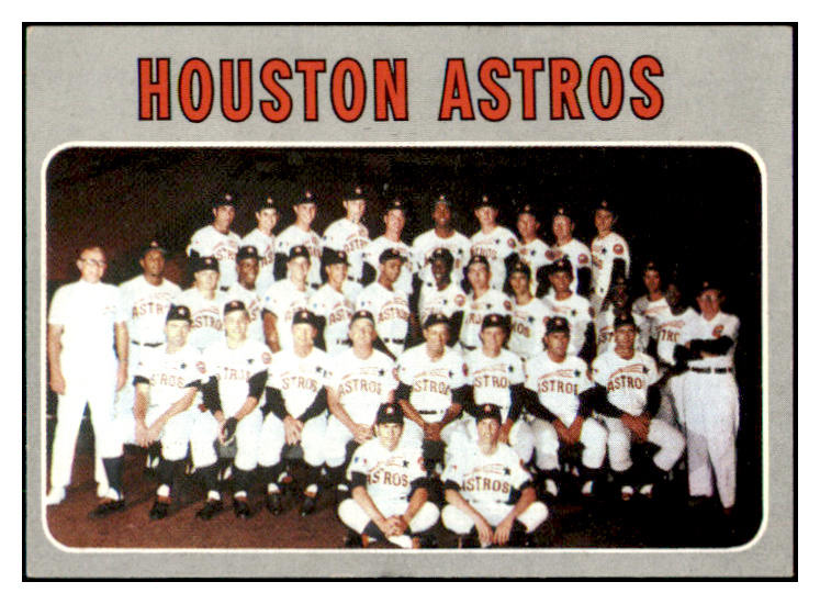 1970 Topps Baseball #448 Houston Astros Team NR-MT 435859