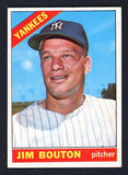 1966 Topps Baseball #276 Jim Bouton Yankees EX 435908