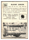 1951 Topps Magic Football #020 Blaine Earon Duke GD-VG Scratched 435935