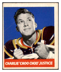 1948 Leaf Football #015 Charlie Justice North Carolina VG-EX 435992