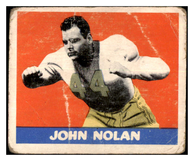 1948 Leaf Football #040 John Nolan Yanks FR-GD 436014