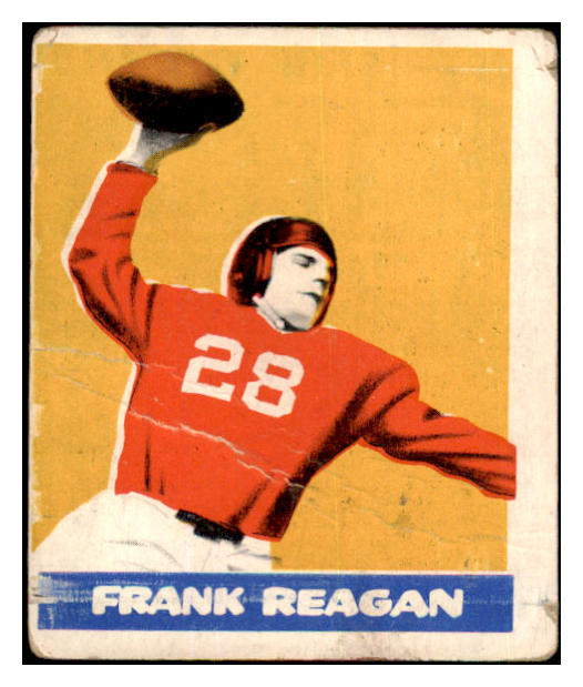 1948 Leaf Football #048 Frank Reagan Giants Good 436020