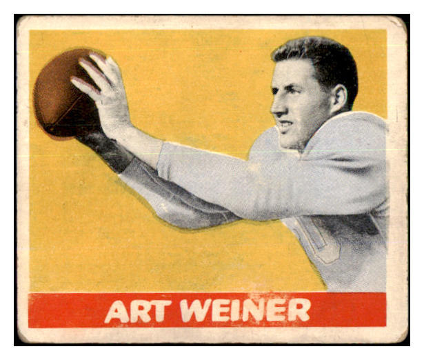 1948 Leaf Football #058 Art Weiner North Carolina VG-EX 436029