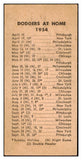 1954 New York Journal American Russ Meyer Dodgers EX-MT 436321