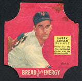 1951 Fischers Bread Larry Jansen Giants GD-VG w/Tab 436334