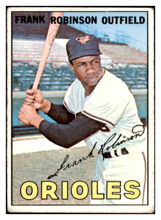 1967 Topps Baseball #100 Frank Robinson Orioles VG 436561