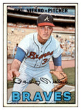 1967 Topps Baseball #456 Phil Niekro Braves VG 436566