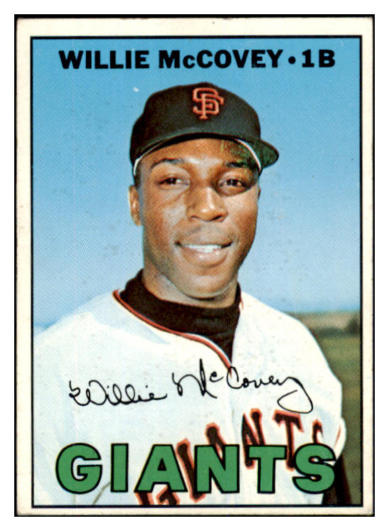 1967 Topps Baseball #480 Willie McCovey Giants EX+/EX-MT 436570
