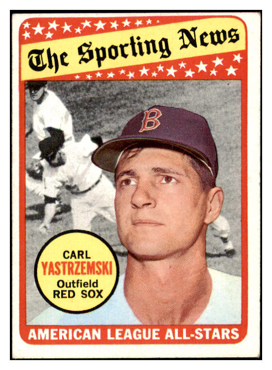 1969 Topps Baseball #425 Carl Yastrzemski A.S. Red Sox EX 436588
