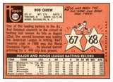 1969 Topps Baseball #510 Rod Carew Twins EX 436591