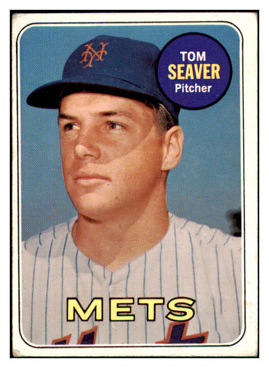 1969 Topps Baseball #480 Tom Seaver Mets VG/VG-EX 436598