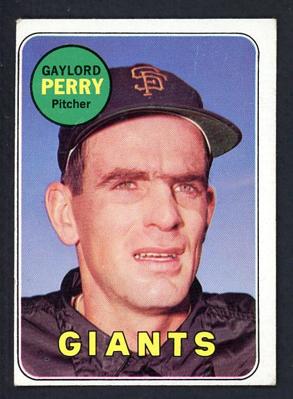 1969 Topps Baseball #485 Gaylord Perry Giants VG-EX 436600