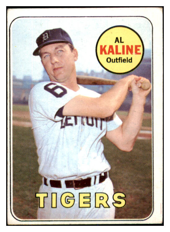 1969 Topps Baseball #410 Al Kaline Tigers VG-EX 436601