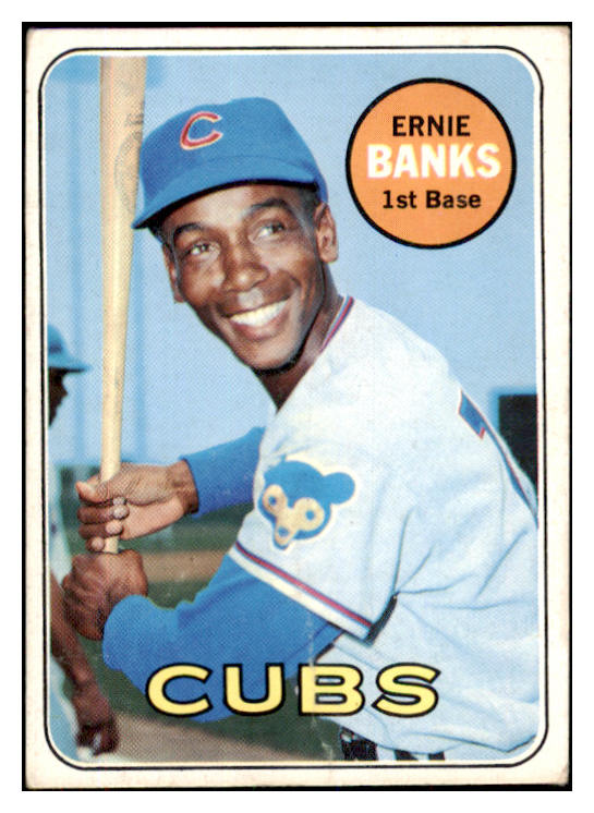 1969 Topps Baseball #020 Ernie Banks Cubs VG-EX 436608