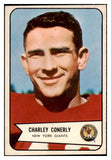 1954 Bowman Football #113 Charley Conerly Giants NR-MT 436659