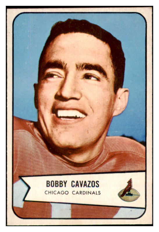 1954 Bowman Football #036 Bobby Cavazos Cardinals NR-MT 436683