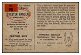 1954 Bowman Football #090 Chet Hanulak Browns EX-MT 436748