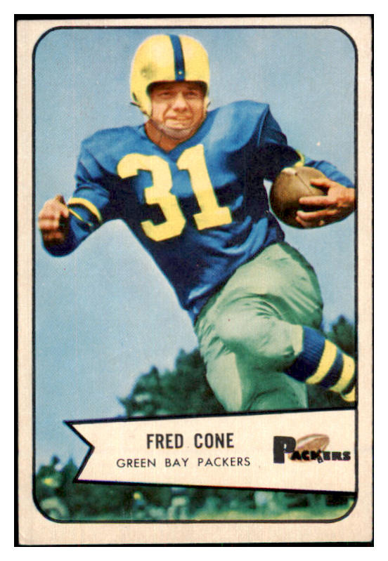 1954 Bowman Football #046 Fred Cone Packers VG-EX 436765