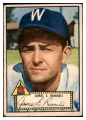 1952 Topps Baseball #002 Pete Runnels Senators FR-GD Red 436852