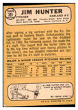 1968 Topps Baseball #385 Catfish Hunter A's VG-EX 436910