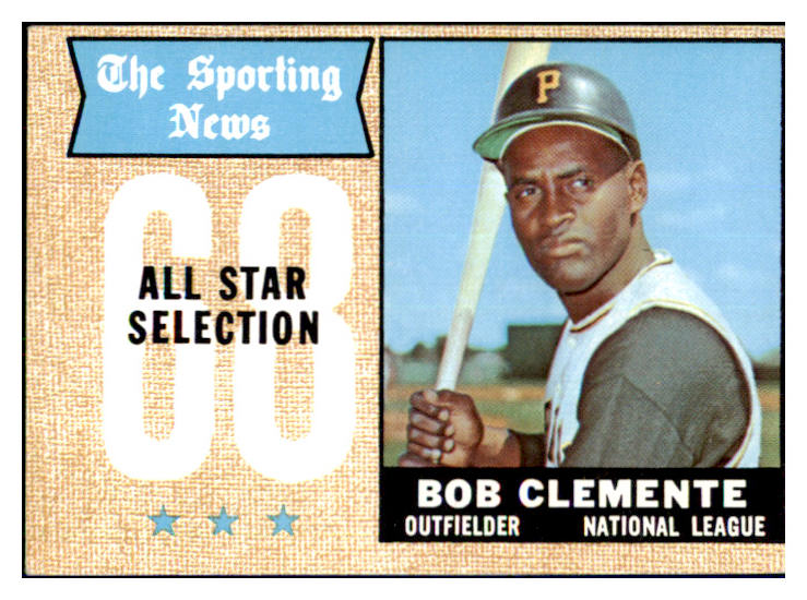 1968 Topps Baseball #374 Roberto Clemente A.S. Pirates VG-EX 436918