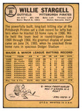1968 Topps Baseball #086 Willie Stargell Pirates VG-EX 436961