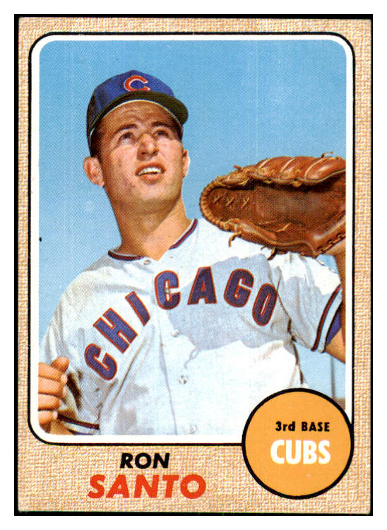 1968 Topps Baseball #235 Ron Santo Cubs VG-EX 436963