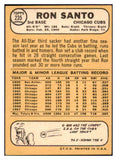 1968 Topps Baseball #235 Ron Santo Cubs VG-EX 436963